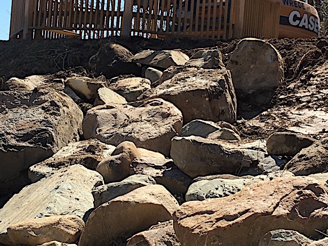 Parks Access Project -Stone Placement